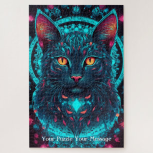 Neon Mandala Majesty Legpuzzel