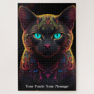Neon Mandala Majesty Legpuzzel
