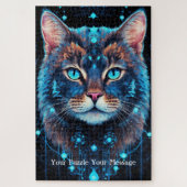 Neon Mandala Majesty Legpuzzel (Verticaal)