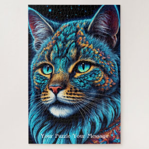 Neon Mandala Majesty Legpuzzel