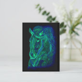 Neon Mane Briefkaarten (Staand voorkant)