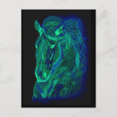 Neon Mane Briefkaarten (Voorkant)