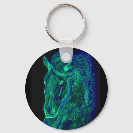 Neon Mane Sleutelhanger (Voorkant)