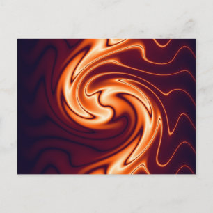 Neon Marbling Briefkaart