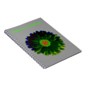 Neon Marigold Aanpasbare Notitieboek (Rechterzijde)