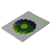 Neon Marigold Aanpasbare Notitieboek (Linkerzijde)