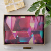 Neon marmeren kubus tissuepapier (Geschenk)