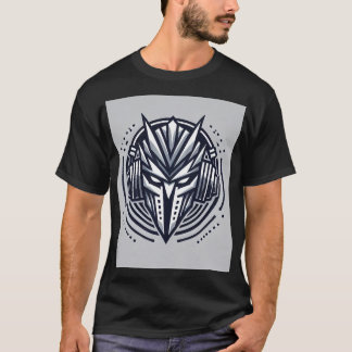 Neon Mask Vibes: DJ Persona Logo. T-Shirt