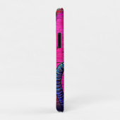 Neon Masked Wall Graffiti Figuur Art Case-Mate iPhone Case (Achterkant/rechts)