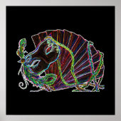 Neon Masquerade Poster (Voorkant)