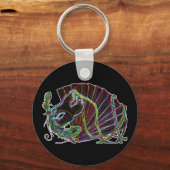 Neon Masquerade Sleutelhanger (Voorkant)