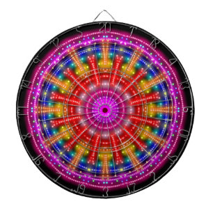Neon Medallion Dartbord