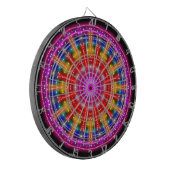 Neon Medallion Dartbord (Voorkant Links)