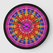 Neon Medallion Grote Klok (Voorkant)