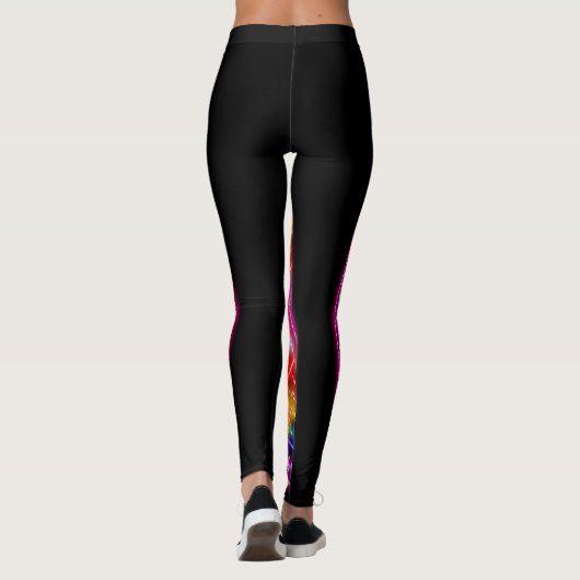 Neon Medallion Leggings (Achterkant)