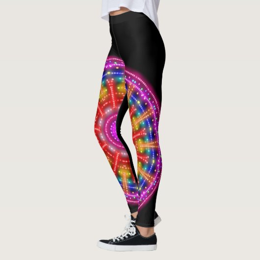 Neon Medallion Leggings (Links)