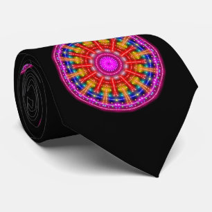 Neon Medallion Stropdas