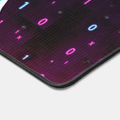 Neon meisjes huilen niet bureau mat (Hoek)