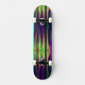 Neon Melted Stripe Skateboard (Voorkant)