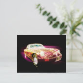 Neon MG - Terugkeer van de Retro Briefkaart (Staand voorkant)