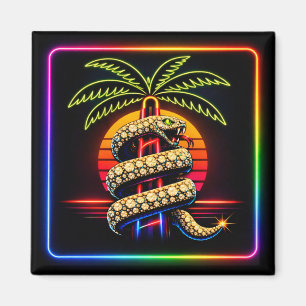 Neon Miami Nights Diamanten luxe Magneet