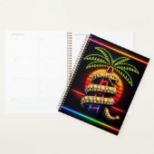 Neon Miami Nights Diamanten luxe  Planner (Display)