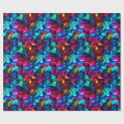 Neon Mirage Cadeaupapier (Vlak)