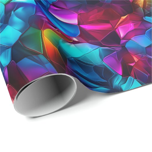 Neon Mirage Cadeaupapier (Rol Hoek)