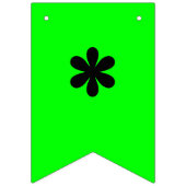 Neon Mix Effen Kleur | Op Maat Vlaggetjes (Eerste vlag)