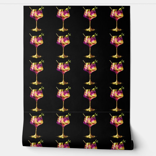 Neon Modern Party Time Collectie Behang (Afrollen)