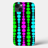 Neon Moderne rechthoeken Case-Mate iPhone Case (Achterkant)