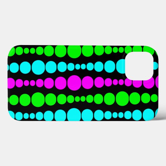 Neon Moderne rechthoeken Case-Mate iPhone Case (Achterkant (horizontaal))
