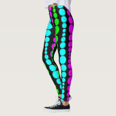 Neon Moderne rechthoeken Leggings (Links)