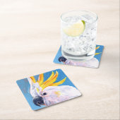 Neon Mohawk - Cockato Kartonnen Onderzetters (Insitu)