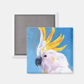 Neon Mohawk - Cockato Magneet (Voorkant / Achterkant)