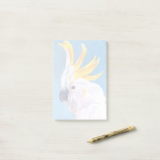 Neon Mohawk - Cockato Post-it® Notes (Op bureau)