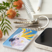 Neon Mohawk - Cockato Sleutelhanger (Voorkant Rechts)