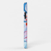 Neon Mohawk - Roze Cockato Case-Mate iPhone Case (Achterkant/rechts)