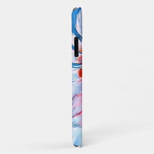 Neon Mohawk - Roze Cockato Case-Mate iPhone Case (Achterkant/rechts)