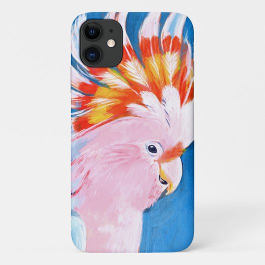 Neon Mohawk - Roze Cockato Case-Mate iPhone Case (Achterkant)