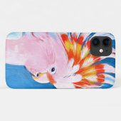 Neon Mohawk - Roze Cockato Case-Mate iPhone Case (Achterkant (horizontaal))