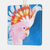 Neon Mohawk - Roze Cockato Keramisch Ornament (Links)