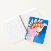 Neon Mohawk - Roze Cockato Notitieboek (Binnen)