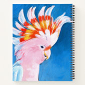 Neon Mohawk - Roze Cockato Notitieboek (Achterkant)