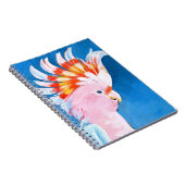 Neon Mohawk - Roze Cockato Notitieboek (Rechterzijde)