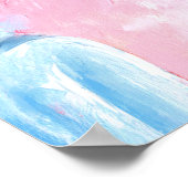 Neon Mohawk - Roze Cockato Poster (Hoek)