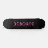 Neon Moon-fasen Persoonlijk Skateboard (Horizontaal)
