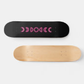 Neon Moon-fasen Persoonlijk Skateboard (Horizontaal)