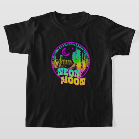 Neon Moon, Klassiek Land, Muziek  T-shirt (Laagn)