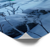 Neon Moose Boreal Grid Poster (Hoek)